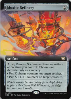 Moxite Refinery (Extended Art) R Commander: Edge of Eternities 37 NM - Image 1