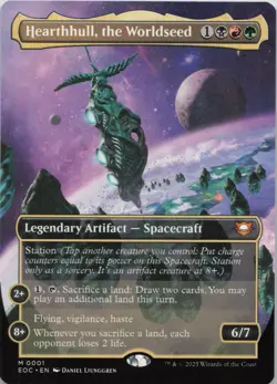 Hearthhull, the Worldseed (Borderless) M Commander: Edge of Eternities 1 NM - Image 1