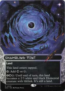 Shambling Vent (0038) (Borderless) R Edge of Eternities: Stellar Sights 38 NM - Image 1