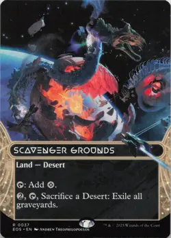 Scavenger Grounds (0037) (Borderless) R Edge of Eternities: Stellar Sights 37 LP - Image 1