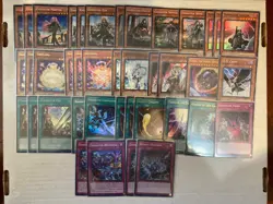 YUGIOH - Competitive Exosister Deck - NM/M Sleeve & Deck Box Included - Image 1
