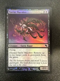 Faerie Macabre Shadowmoor Foil 66/301 LP JL - Image 1