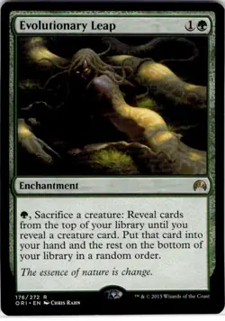 Magic The Gathering Evolutionary Leap Rare #176 - Image 2