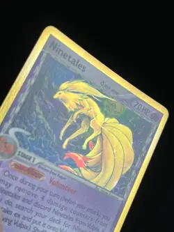 Pokemon Ninetales Delta Species 8/101 EX Dragon Frontiers Holo 2005 NM - Image 3