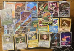 🔥 Pokemon Card Lot Holo Rare V CHR Vintage Japanese 20+ Cards NM-LP Bundle - Image 1