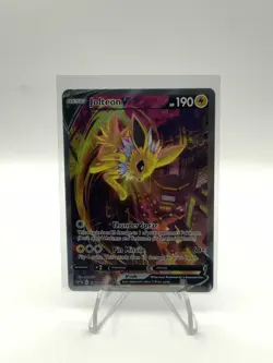 Pokemon TCG Jolteon V SWSH183 Sword & Shield Black Star Promo Holo MINT - Image 1