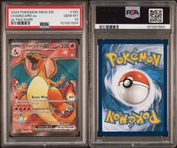 2023 Pokemon 151 Mew EN - Charizard ex - Ultra Rare - 183/165- PSA 10 GEM MINT - Image 3