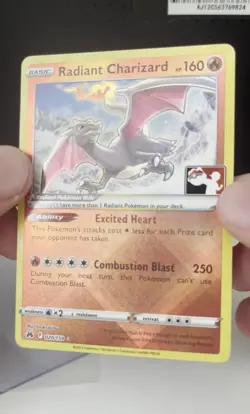 Radiant Charizard 020/159 Pokemon Prize Pack Series 3 • Near Mint - Mint! 💎 - Image 2