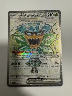 Pokemon TCG - Teal Mask Ogerpon ex - 190/167 Twilight Masquerade - Ultra Rare - Image 1
