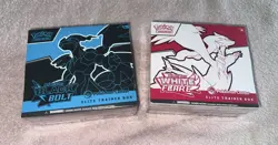 Pokemon TCG Black Bolt & White Flare Pokemon Center ETB Brand New And Sealed ✅ - Image 1