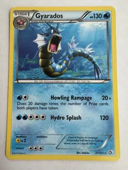 Gyarados - 31/113 - Pokemon Legendary Treasures - Regular Rare - NM - Image 1
