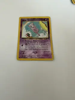 Pokemon TCG Mew Southern Islands 1 Promo Reverse Holo - Image 1