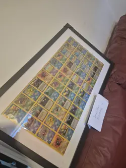 Pokemon Uncut Sheet Fossil Unlimited German WOTC Rare 1999 - Image 1