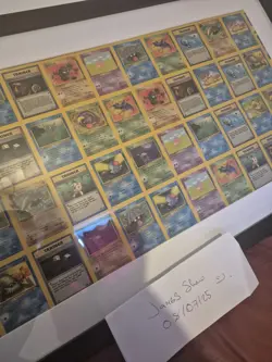 Pokemon Uncut Sheet Fossil Unlimited German WOTC Rare 1999 - Image 2
