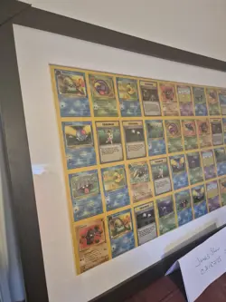 Pokemon Uncut Sheet Fossil Unlimited German WOTC Rare 1999 - Image 3