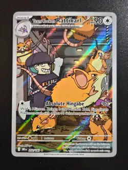 Pokemon TCG Deutsch Team Rockets Rattikarl DRI 202/182 | Near Mint - Image 1