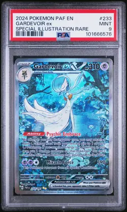 2024 POKEMON PAF EN-PALDEAN FATES SPECIAL ILLUSTRATION RARE GARDEVOIR EX PSA 9 - Image 1