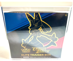 POKEMON ELITE TRAINER BOX CROWN ZENITH ETB - NEW - SEALED W/CASE AWESOME ! - Image 1