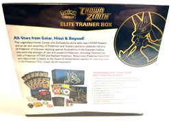 POKEMON ELITE TRAINER BOX CROWN ZENITH ETB - NEW - SEALED W/CASE AWESOME ! - Image 3