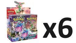 Pokemon TCG SV5 Temporal Forces Booster Box CASE (6 Boxes) FACTORY SEALED! - Image 1