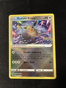 Radiant Eevee SWSH230 SWSH: Sword & Shield Promo Cards Holo - Image 1