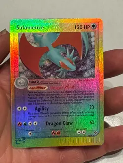 2003 Pokemon SALAMENCE Ex Dragon REVERSE HOLO Foil Rare Card 10/97 - Image 1