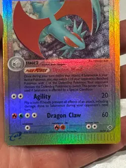 2003 Pokemon SALAMENCE Ex Dragon REVERSE HOLO Foil Rare Card 10/97 - Image 4