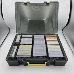 Trading Card Storage Box Foam Inserts Holds 2200+ Pokemon YuGiOh MTG Sports Slab - Image 1