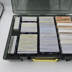 Trading Card Storage Box Foam Inserts Holds 2200+ Pokemon YuGiOh MTG Sports Slab - Image 4