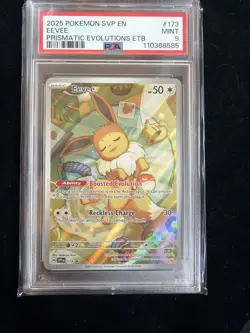 Eevee 173 Sv: Scarlet & Violet Promo Cards Holo PSA 9 Pokemon - Image 1