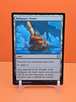 2023 Magic The Gathering LOST CAVERNS OF IXALAN RELIQUARY TOWER NEAR MINT - Image 1