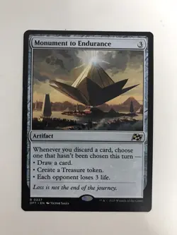 Monument to Endurance MTG Magic the Gathering Card NM Near Mint DFT - Image 1