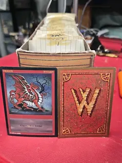 Wyvern CCG (1995 US Games) Limited Lot Over 300 Cards - Image 1