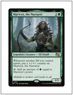 1x Marwyn, the Nurturer, Jumpstart 2025 J25, Magic MTG NM - Image 1