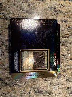 Tyranid Swarm Commander Deck Collector’s Edition New Sealed Mtg Warhammer 40k - Image 1
