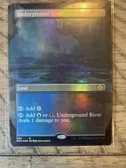 Underground River (Borderless) The Brothers' War Foil - Image 1