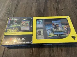 MTG March Of The Machine Cavalry Charge Deluxe Commander Deck Kit Costco Masters - Image 1