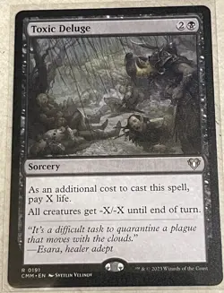 Toxic Deluge Commander Masters Regular - Image 1