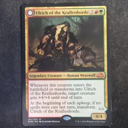 Ulrich of the Krallenhorde / Ulrich, Uncontested Alpha - Eldritch Moon (MTG) - Image 1
