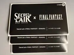1 x Final Fantasy x Secret Lair: Grimoire Japanese FOIL - SEALED In Hand - Image 3