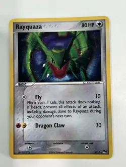 Rayquaza [Holo] - (3/17) Rare - POP Series 1 - Pokemon Card - Image 1