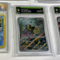 Graded Pokemon Cards Lot Of 9 1st Edition Vintage Modern Rare - Image 4