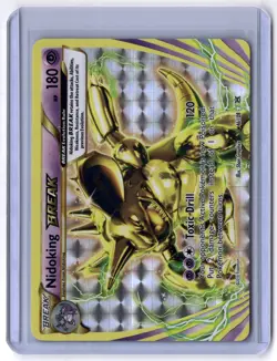 Nidoking BREAK 46/108 Rare BREAK Holo NM Pokemon XY - Evolutions - Image 1