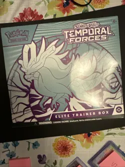 Pokemon TCG | Temporal Forces Elite Trainer Box ETB | Walking Wake | SV05 - Image 1
