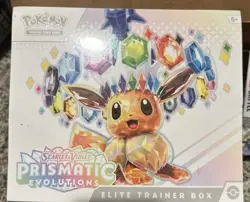 Pokemon TCG SV8.5 Prismatic Evolutions Elite Trainer Box Factory Sealed - Image 1