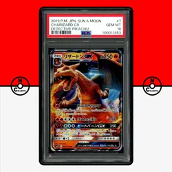 Pokemon PSA 10 Charizard GX 007/024 Holo Detective Pikachu smP2 Japanese - Image 1