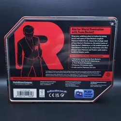 Destined Rivals Team Rocket Tin (Persian ex) - Sealed New - Pokemon TCG - Image 2