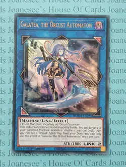 BLMM-EN093 Galatea, the Orcust Automaton Ultra Rare Yu-Gi-Oh Card 1st Edit New - Image 1
