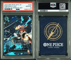 PSA 10 Portgas D. Ace R SP EB02-028 2025 ONE PIECE Card Japanese - Image 3