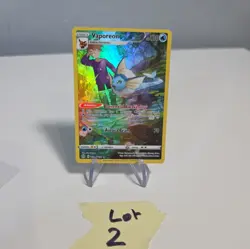 Pokemon TCG Vaporeon TG02/TG30 Brilliant Stars Trainer Gallery Card - Image 2